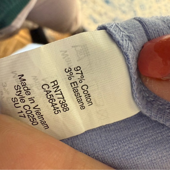 J. Crew Fit and Flare Light Blue Sleeveless Dress with Pockets Cotton & Spandex - Picture 5 of 7